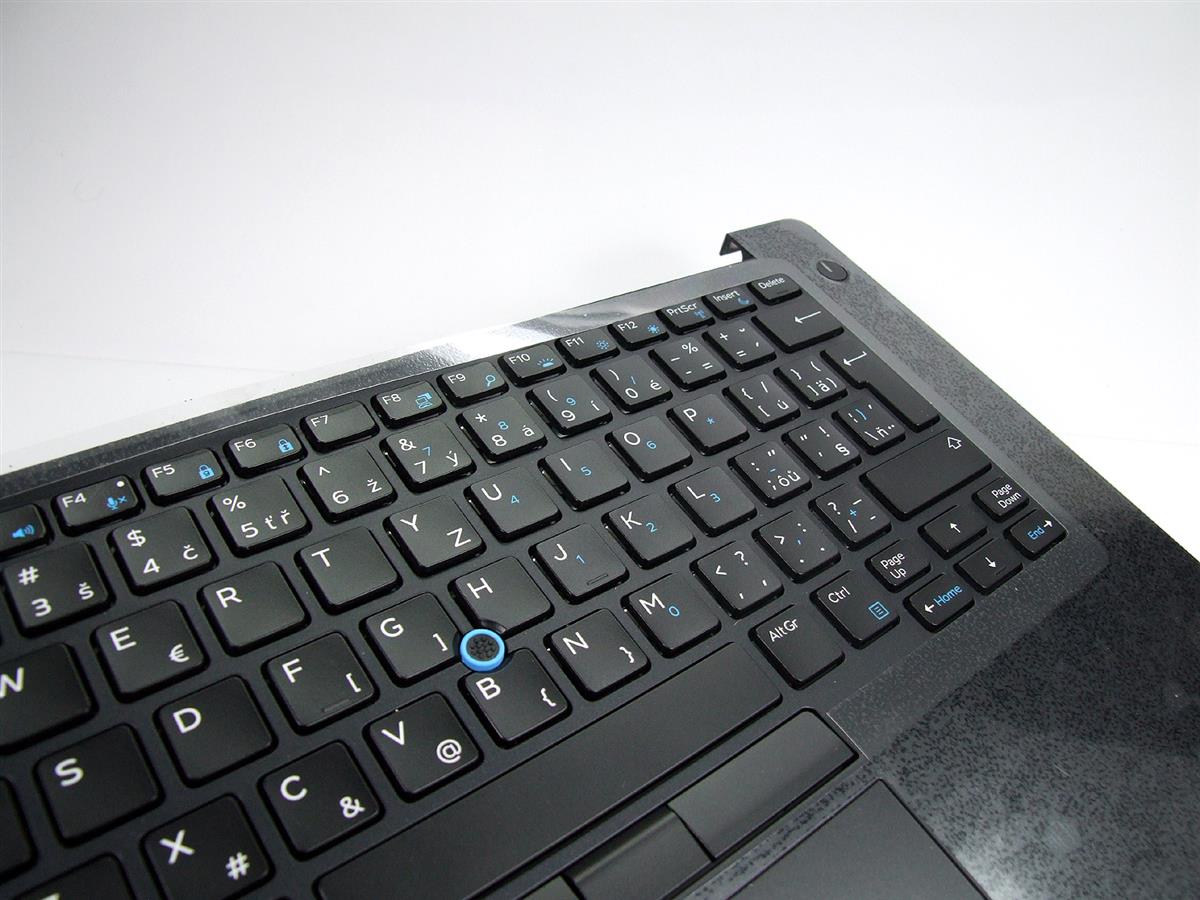 5XNTD JK36G DELL Latitude 7490 klávesnice s palmrestem (česká, podsvícená)